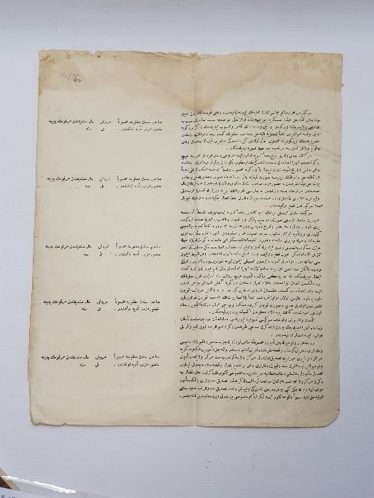 1. DÜNYA SAVAŞI OSMANLICA ASKERİ MAAŞ SENEDİ