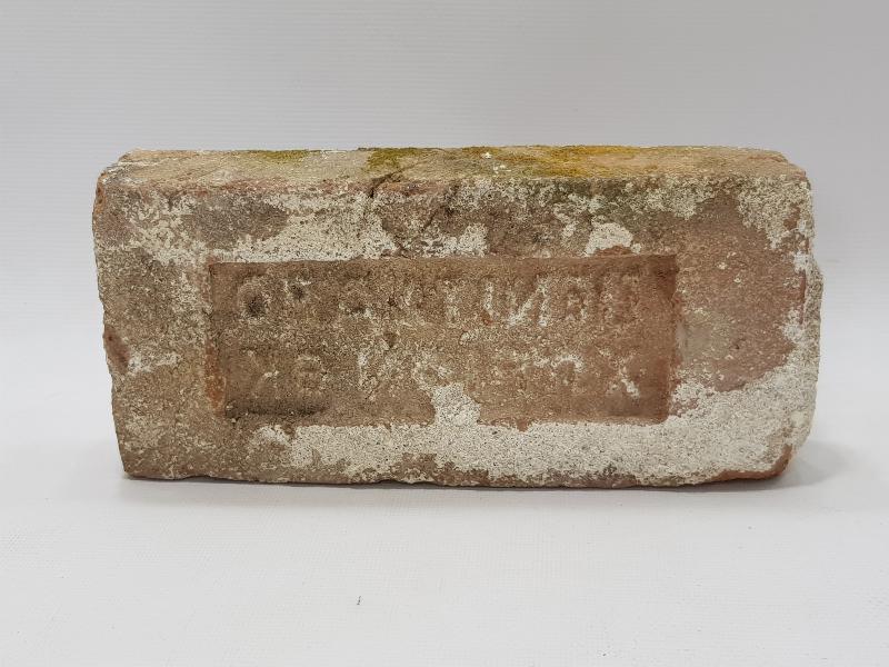 OSMANLI DÖNEMİ RUMCA YAZILI TUĞLA