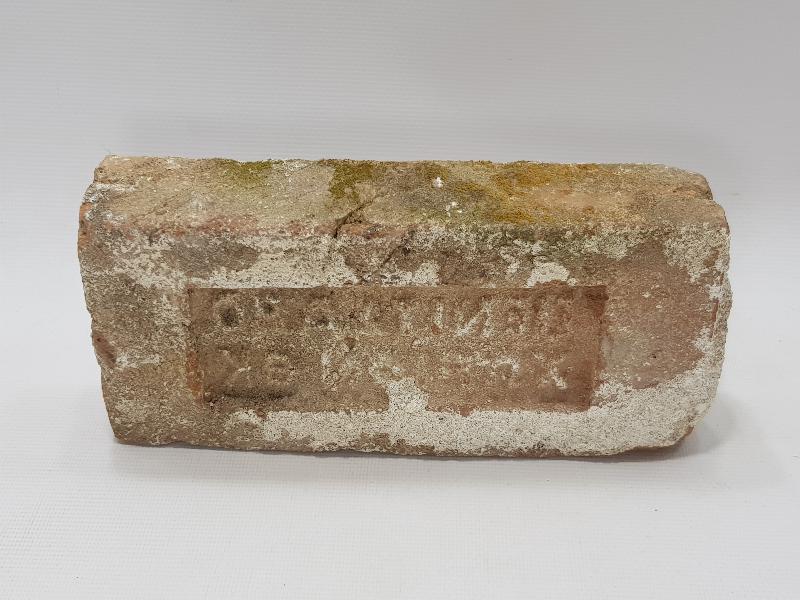 OSMANLI DÖNEMİ RUMCA YAZILI TUĞLA