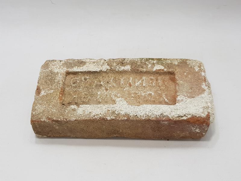 OSMANLI DÖNEMİ RUMCA YAZILI TUĞLA