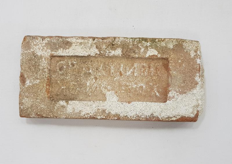 OSMANLI DÖNEMİ RUMCA YAZILI TUĞLA