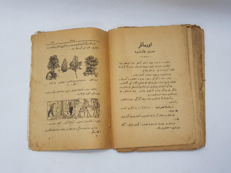 OSMANLICA KİTAP: EŞYA DERSLERİ 