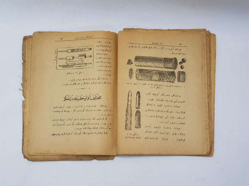 OSMANLICA KİTAP: EŞYA DERSLERİ 