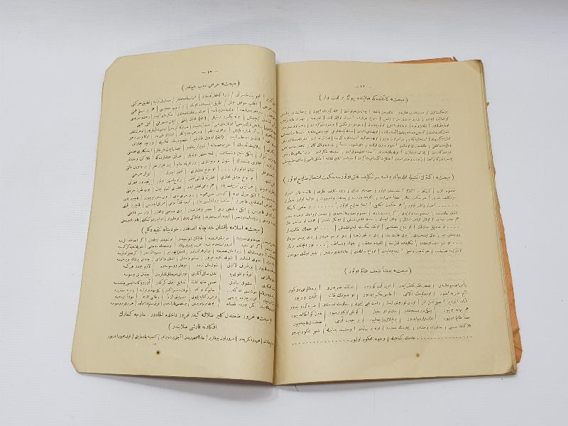 OSMANLICA KİTAP: SAİD KÜRDİ; LEM'AT - ÇEKİRDEKLER ÇİÇEKLERİ 