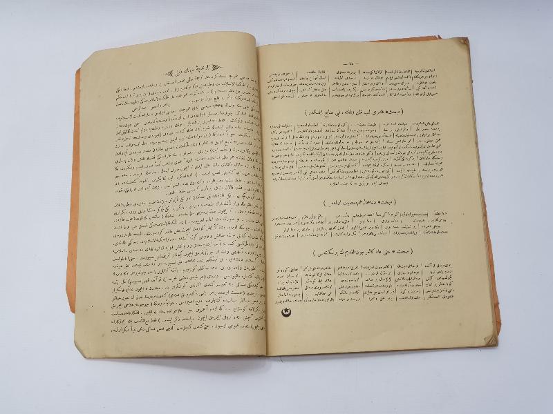 OSMANLICA KİTAP: SAİD KÜRDİ; LEM'AT - ÇEKİRDEKLER ÇİÇEKLERİ 