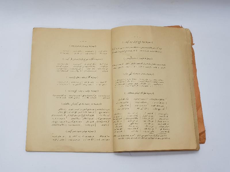 OSMANLICA KİTAP: SAİD KÜRDİ; LEM'AT - ÇEKİRDEKLER ÇİÇEKLERİ 