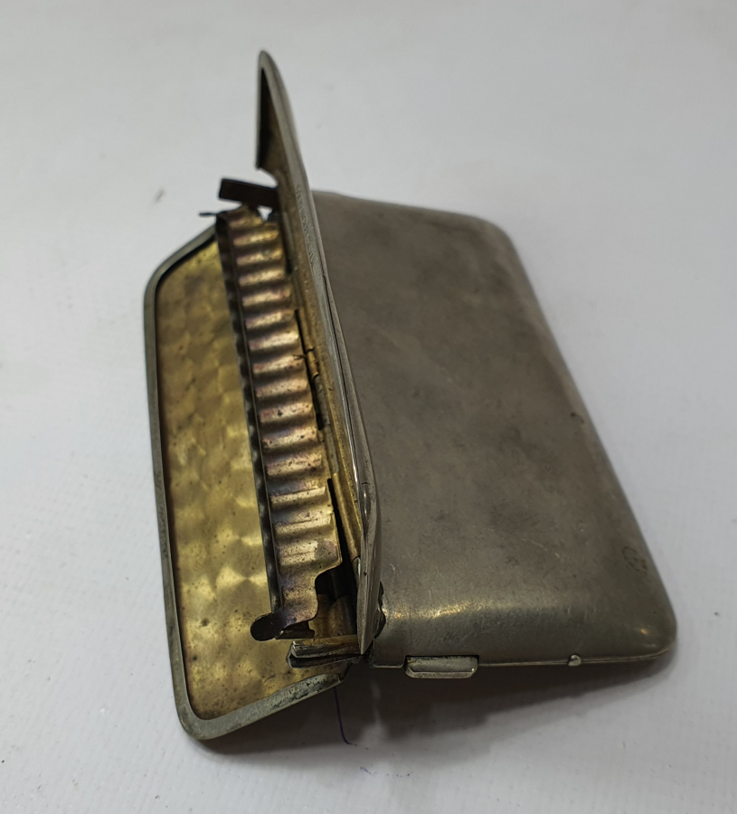 1. DÜNYA SAVAŞI DÖNEMİ 1915-1916 TARİHLİ SAVAŞ HATIRASI MİNELİ SUBAY TABAKASI