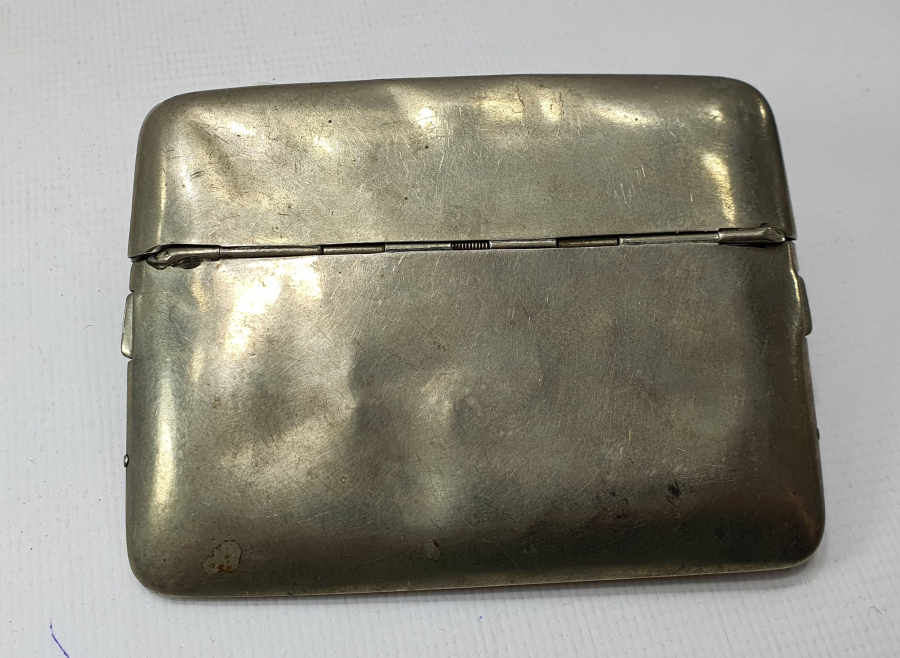 1. DÜNYA SAVAŞI DÖNEMİ 1915-1916 TARİHLİ SAVAŞ HATIRASI MİNELİ SUBAY TABAKASI