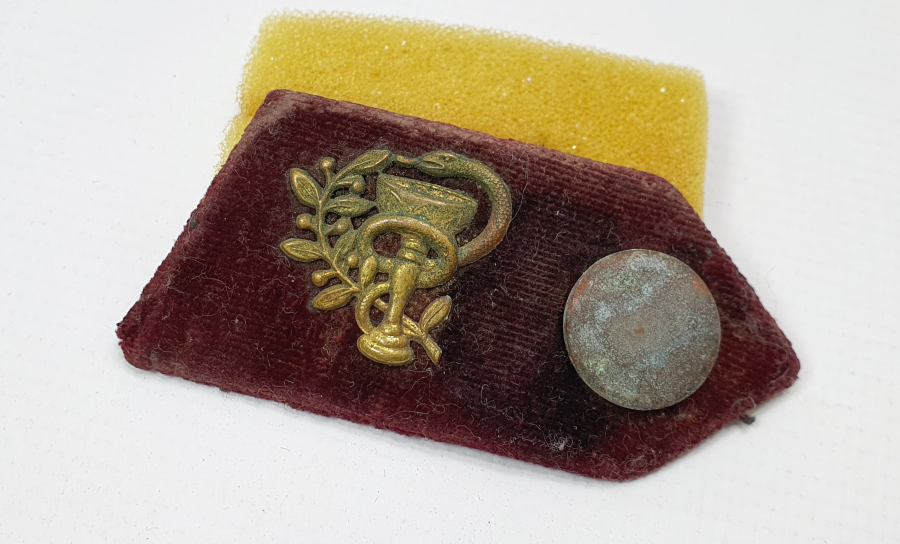 1. DÜNYA SAVAŞI DÖNEMİ İNGİLİZ TABİP SUBAY BRÖVESİ