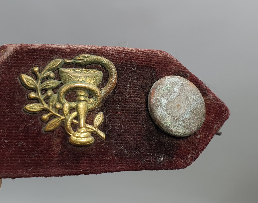 1. DÜNYA SAVAŞI DÖNEMİ İNGİLİZ TABİP SUBAY BRÖVESİ