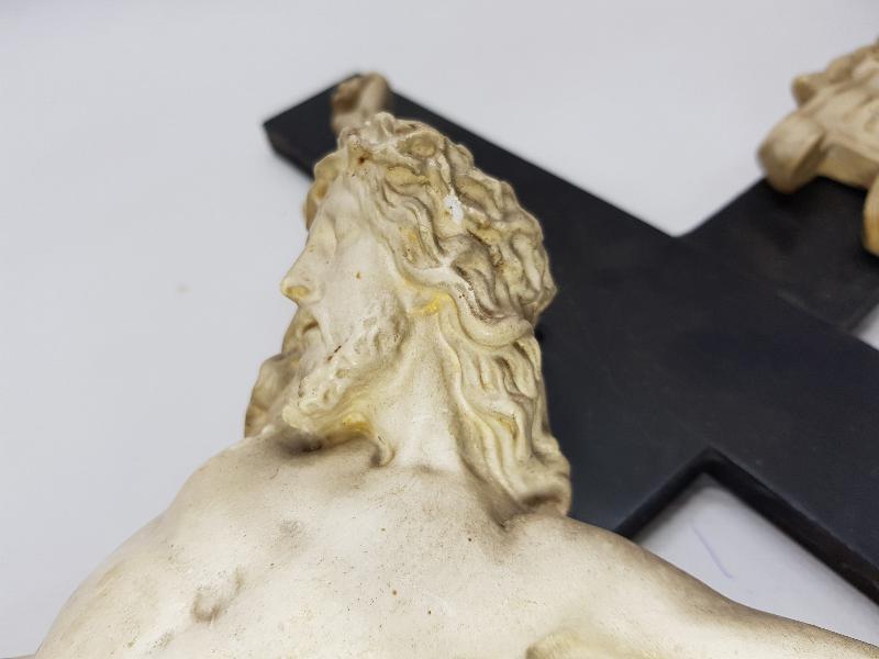 1900's ÇARMIHA GERİLMİŞ HAZRETİ İSA HEYKELİ: CRUCIFIX