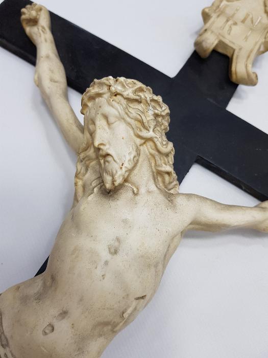 1900's ÇARMIHA GERİLMİŞ HAZRETİ İSA HEYKELİ: CRUCIFIX