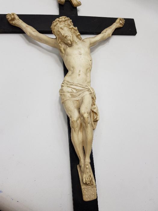 1900's ÇARMIHA GERİLMİŞ HAZRETİ İSA HEYKELİ: CRUCIFIX