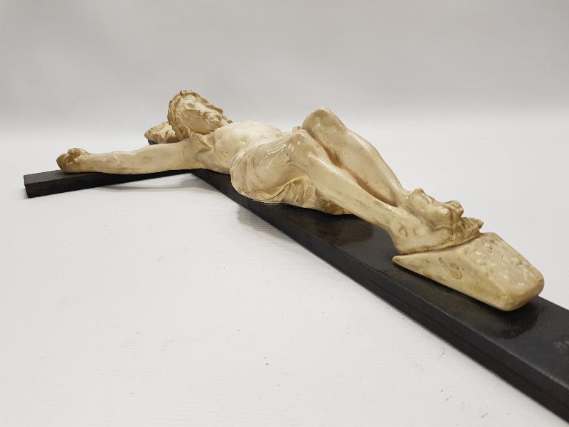 1900's ÇARMIHA GERİLMİŞ HAZRETİ İSA HEYKELİ: CRUCIFIX