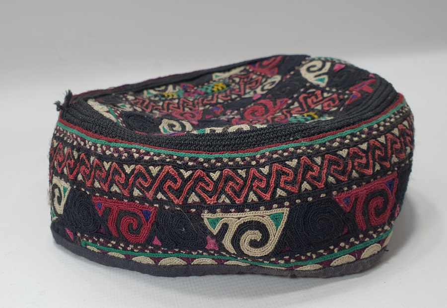 ANTİKA TÜRKMEN İŞİ ERKEK FESİ