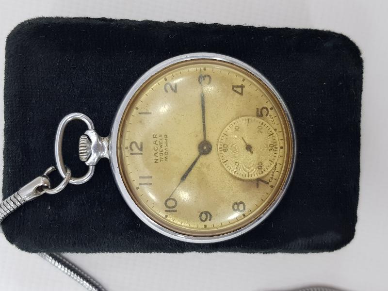 NACAR & MOLNIA KURMALI CEP SAATİ 