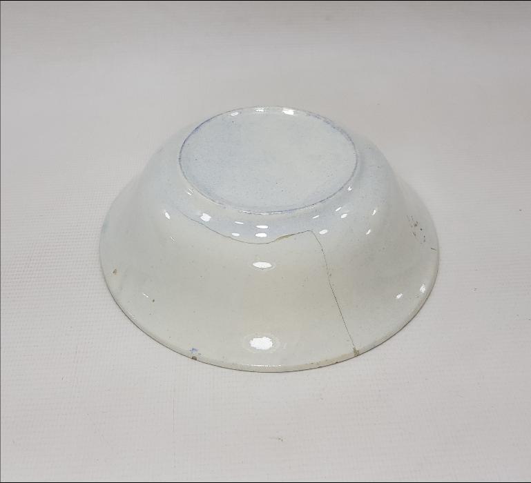 OSMANLI DÖNEMİ AY YILDIZLI PORSELEN KASE