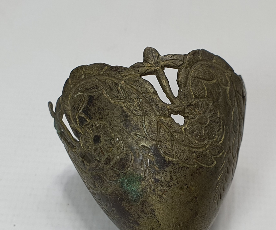 OSMANLI DÖNEMİ ESERİ İSTANBUL GÜMÜŞ FİNCAN ZARFI