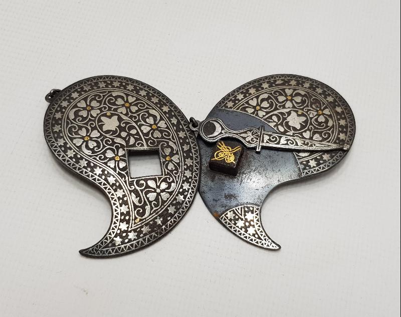 OSMANLI DÖNEMİ KOFGARİ İŞÇİLİKLİ VE TUĞRALI BOSNA İŞİ KEMER