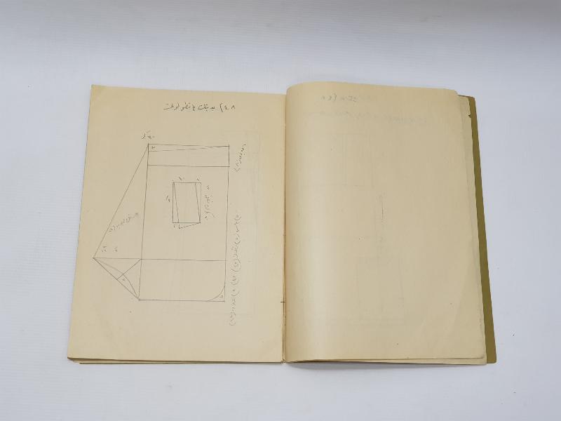 OSMANLI DÖNEMİ TERZİ KALIP DEFTERİ 