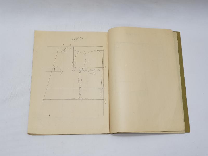 OSMANLI DÖNEMİ TERZİ KALIP DEFTERİ 