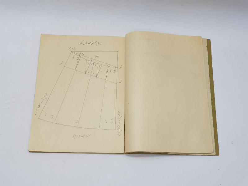 OSMANLI DÖNEMİ TERZİ KALIP DEFTERİ 