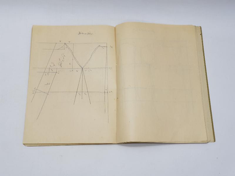 OSMANLI DÖNEMİ TERZİ KALIP DEFTERİ 