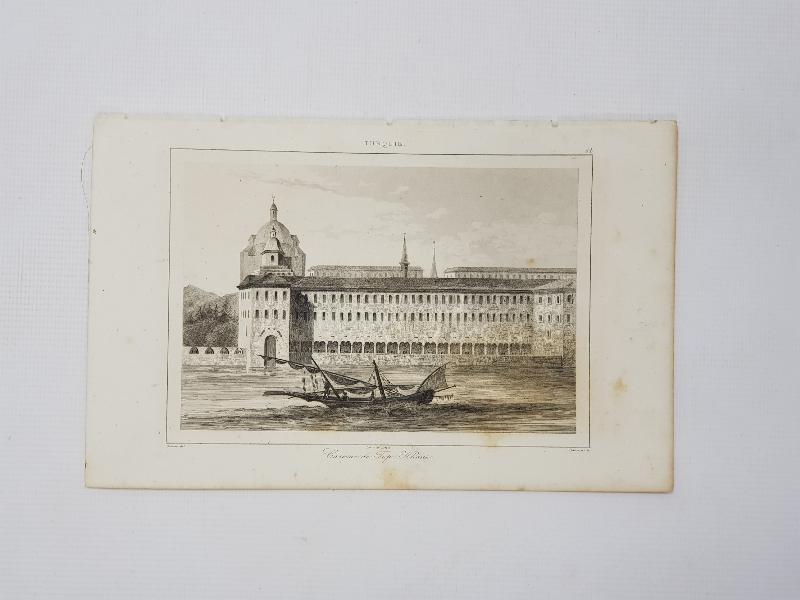 OSMANLI GRAVÜR: İSTANBUL TOPHANE