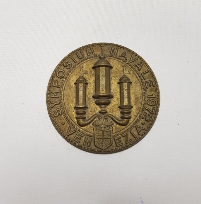 1972 VENEDİK DENİZ SEMPOZYUMU BÜYÜK BOY MADALYON