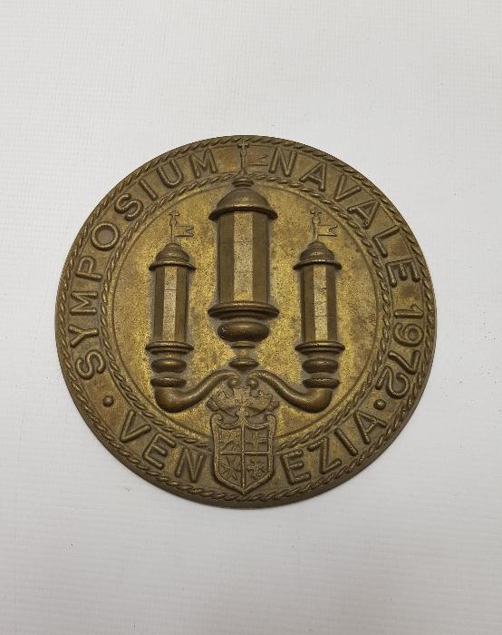 1972 VENEDİK DENİZ SEMPOZYUMU BÜYÜK BOY MADALYON