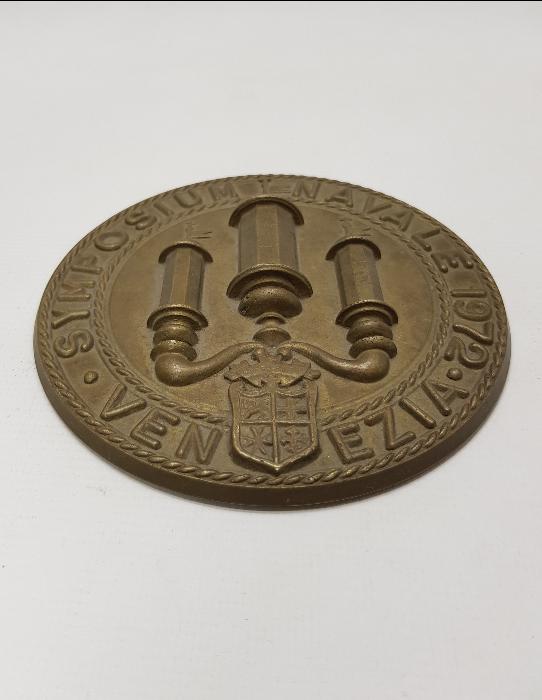 1972 VENEDİK DENİZ SEMPOZYUMU BÜYÜK BOY MADALYON