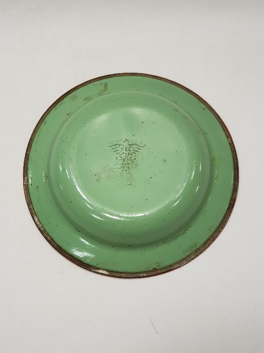 CUMHURİYET İLK DÖNEM CHP TEMALI EMAYE TABAK 