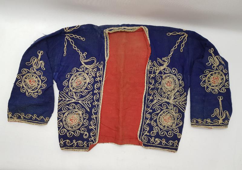 CUMHURİYET İLK DÖNEM KADİFE GELİN CEPKENİ 