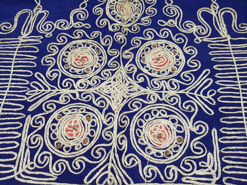 CUMHURİYET İLK DÖNEM KADİFE GELİN CEPKENİ 