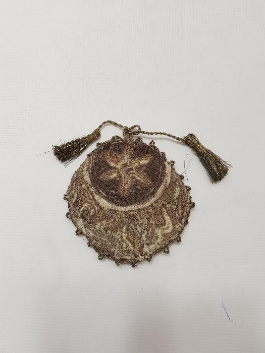 OSMANLI DÖNEMİ AY YILDIZ FORMLU KESE