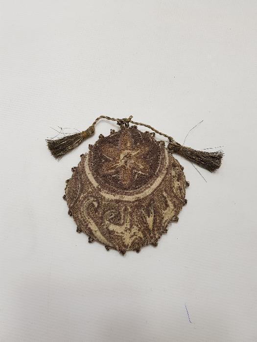 OSMANLI DÖNEMİ AY YILDIZ FORMLU KESE