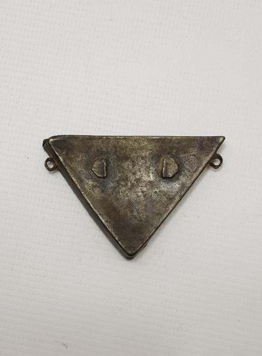 OSMANLI DÖNEMİ GÜMÜŞ ÜÇGEN HAMAYIL 