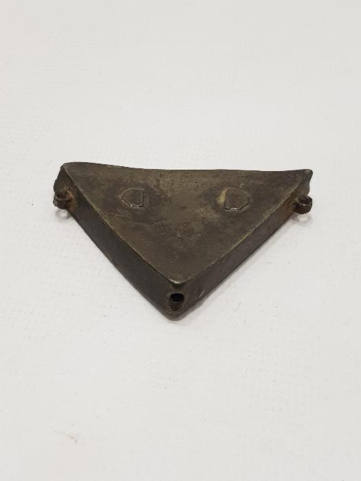 OSMANLI DÖNEMİ GÜMÜŞ ÜÇGEN HAMAYIL 