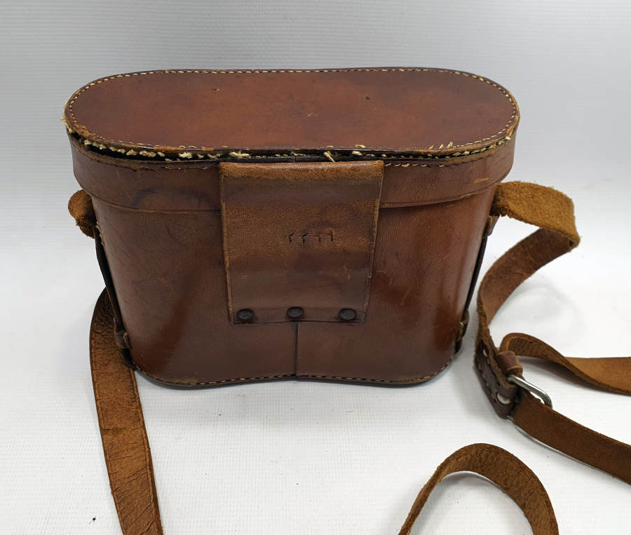 ORJİNAL AY YILDIZLI KUTUSUNDA ÜZERİ OSMANLICA YAZILI KUTUSUNDA NADİR SUBAY DÜRBÜNÜ