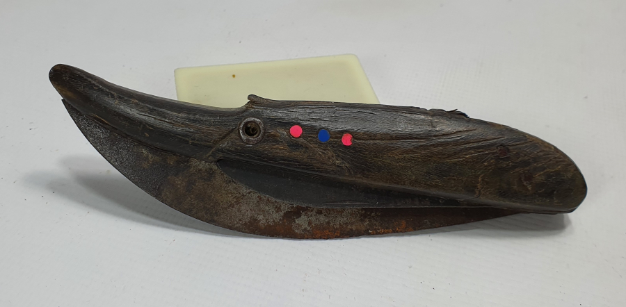 OSMANLI DÖNEMİ BOYNUZDAN MAMUL HAYVAN FORMUNDA 3 LÜ ÇAKI