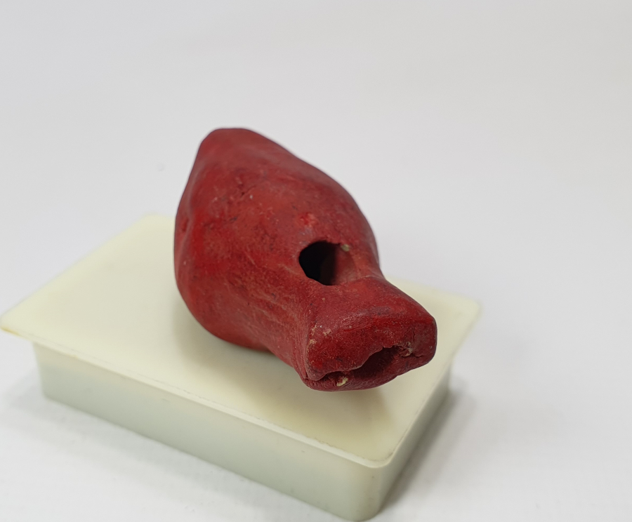 OSMANLI DÖNEMİ KUŞ FORMUNDA TOPRAKTAN MAMUL OYUNCAK DÜDÜK