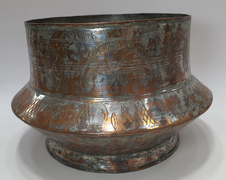 1302 (1885) TARİHLİ AY YILDIZLI VE SELVİLİ OSMANLI DÖNEMİ BÜYÜK BOY ÇORBALIK