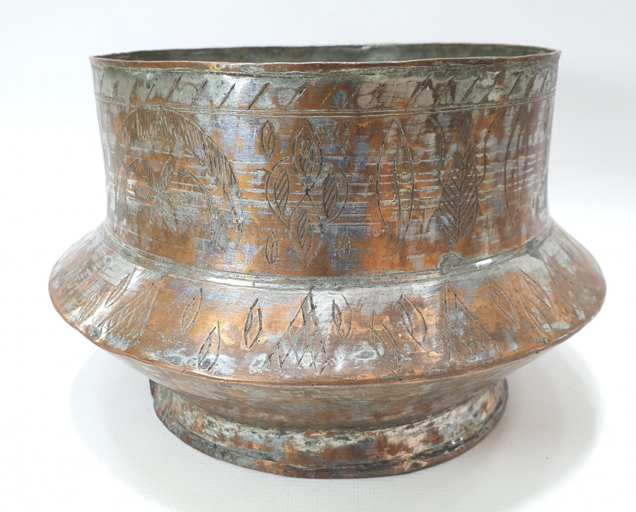 1302 (1885) TARİHLİ AY YILDIZLI VE SELVİLİ OSMANLI DÖNEMİ BÜYÜK BOY ÇORBALIK