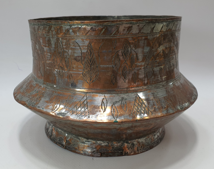 1302 (1885) TARİHLİ AY YILDIZLI VE SELVİLİ OSMANLI DÖNEMİ BÜYÜK BOY ÇORBALIK