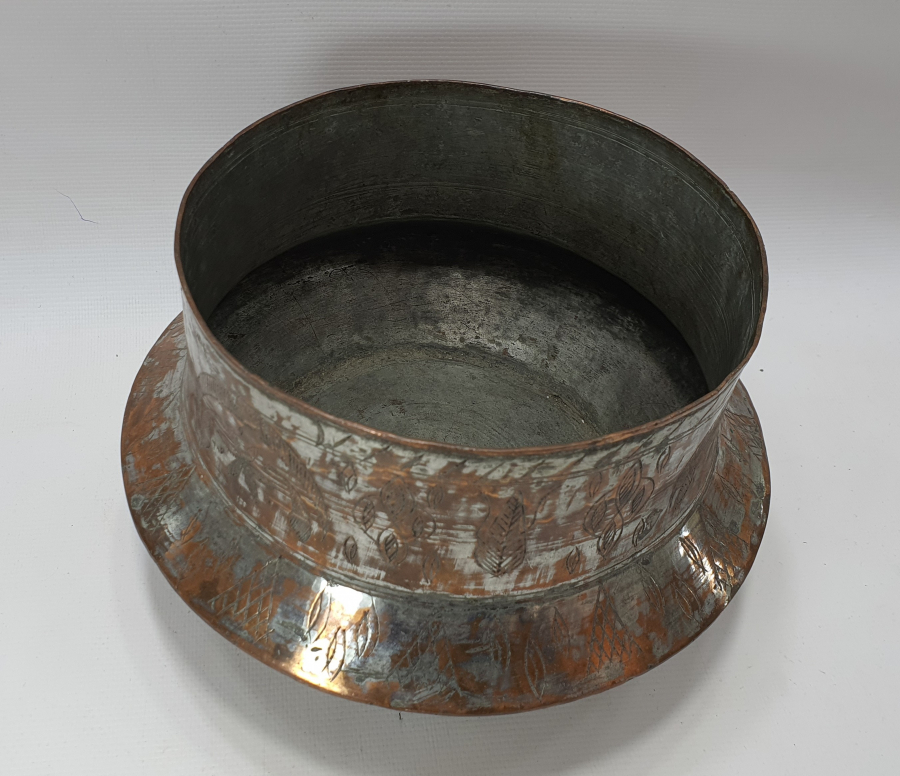 1302 (1885) TARİHLİ AY YILDIZLI VE SELVİLİ OSMANLI DÖNEMİ BÜYÜK BOY ÇORBALIK