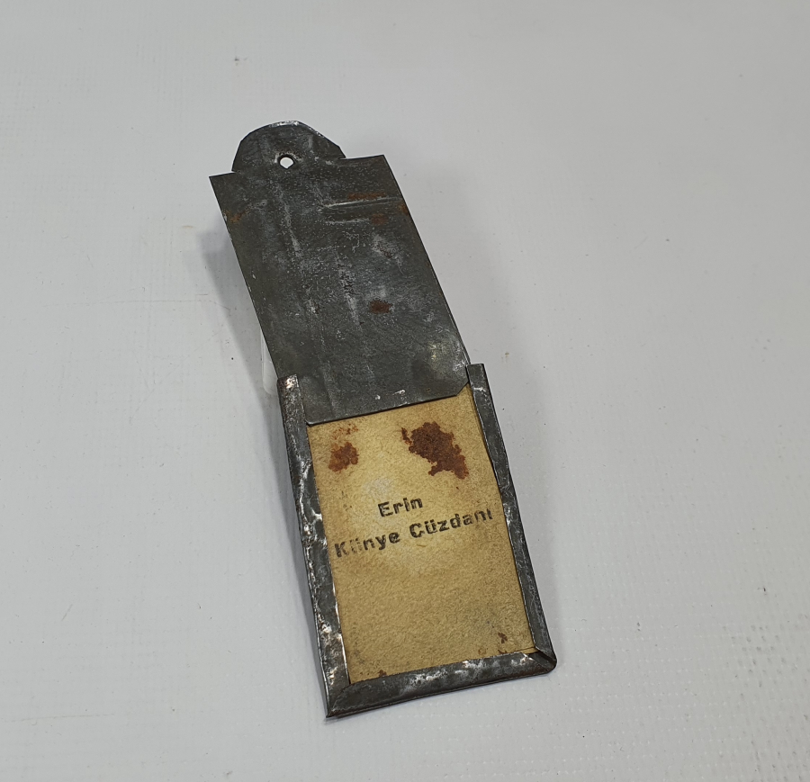 1942 YILINA AİT PRİMİTİF ASKER KÜNYESİ