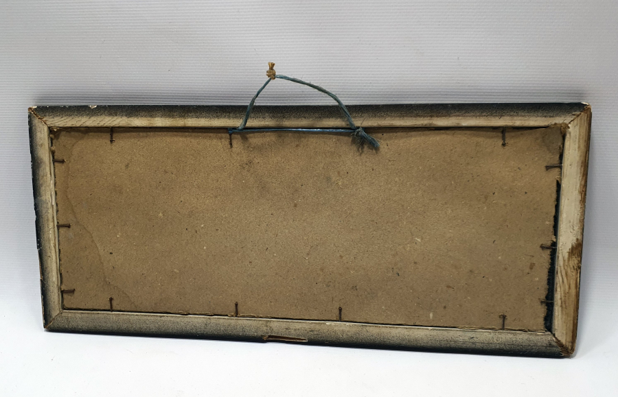 ANTİKA CAM ALTI ESNAF LEVHASI