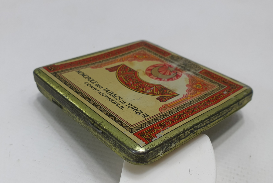 OSMANLICA YAZILI SAMSUN SİGARASI KUTUSU