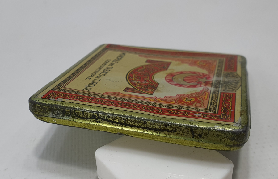 OSMANLICA YAZILI SAMSUN SİGARASI KUTUSU