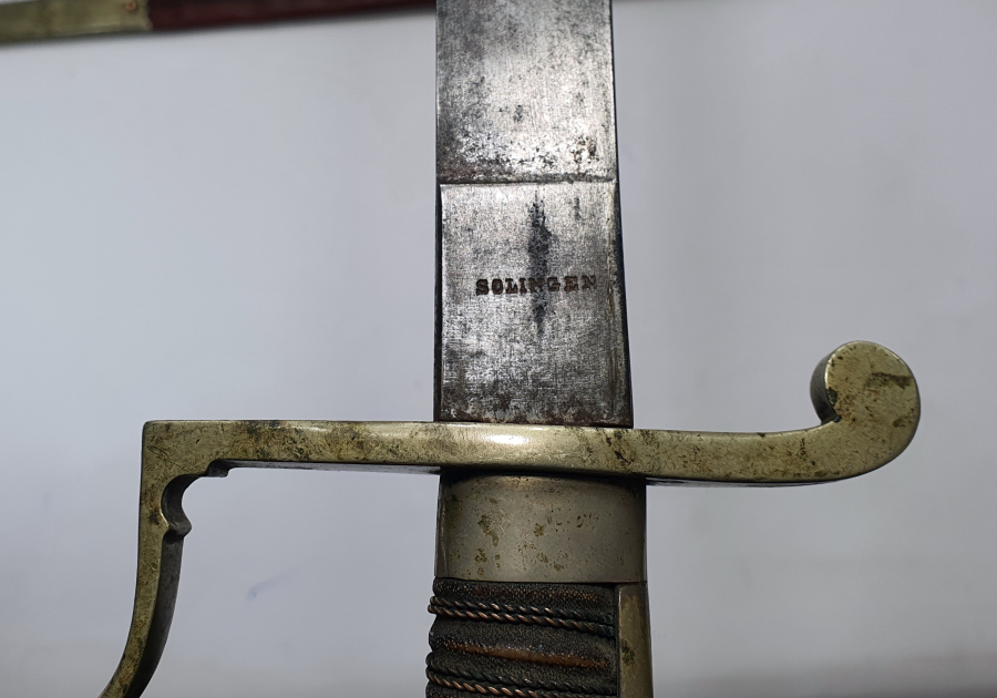 OSMANLI DÖNEMİ İGUANA DERİSİ SAPLI SOLİNGEN MARKA ÇOK NADİR POLİS MEÇİ